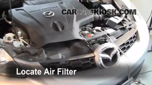 2008 Mazda CX-7 Sport 2.3L 4 Cyl. Turbo Filtre à air (moteur) Changement
